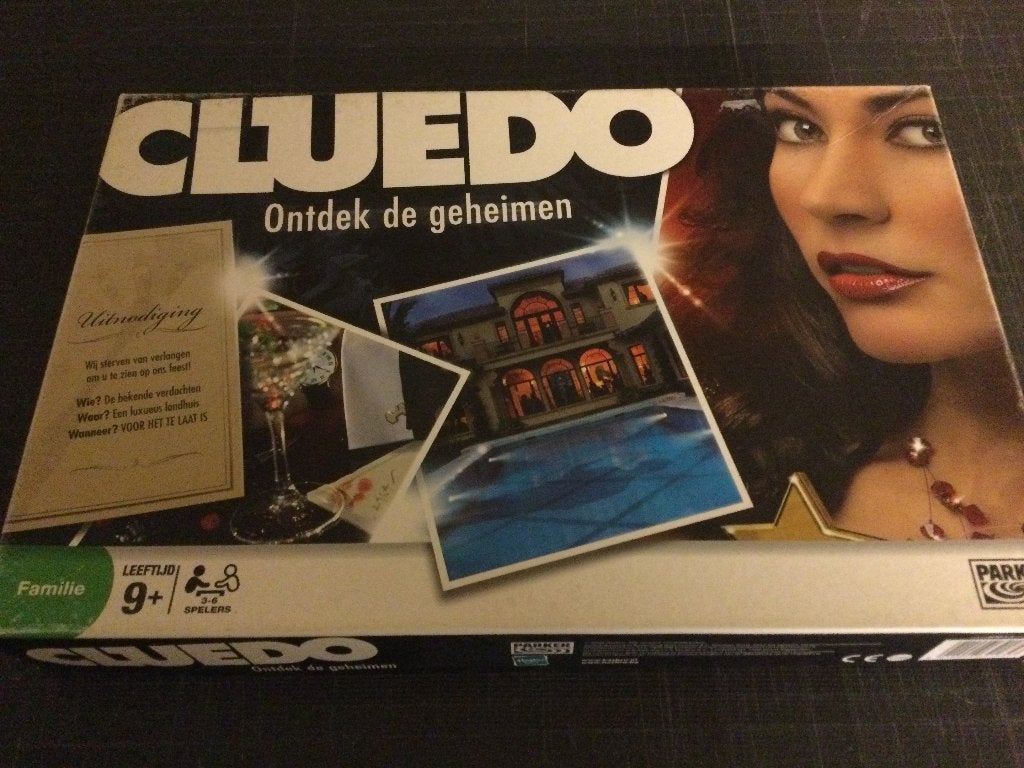 Cluedo: Ontdek de geheimen - Compleet bordspel, Hobby en Vrije tijd, Een of twee spelers, Ophalen of Verzenden, Gebruikt, Parker