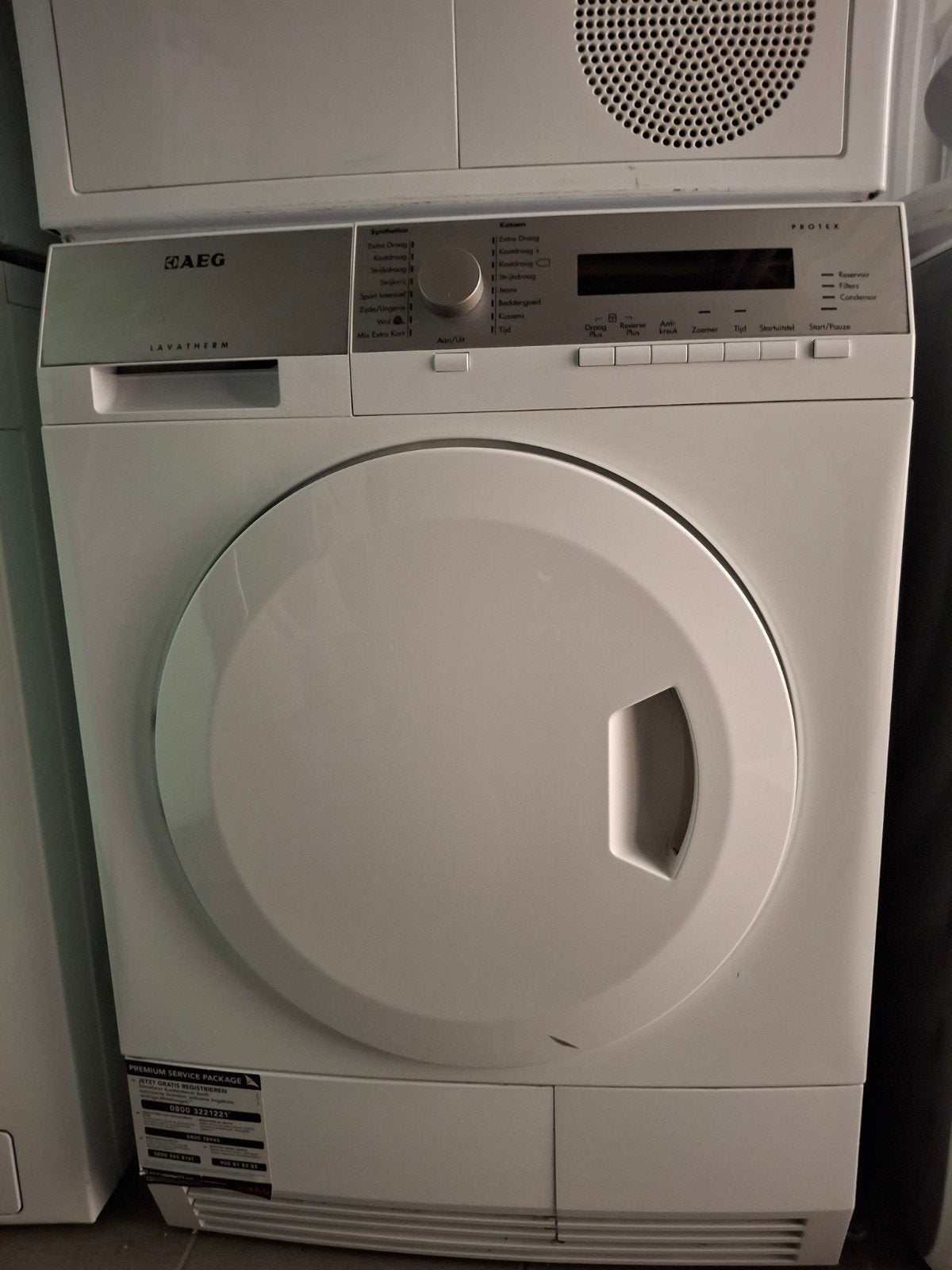 AEG protex waterpomp droger, Ophalen of Verzenden, Condens, 85 tot 90 cm