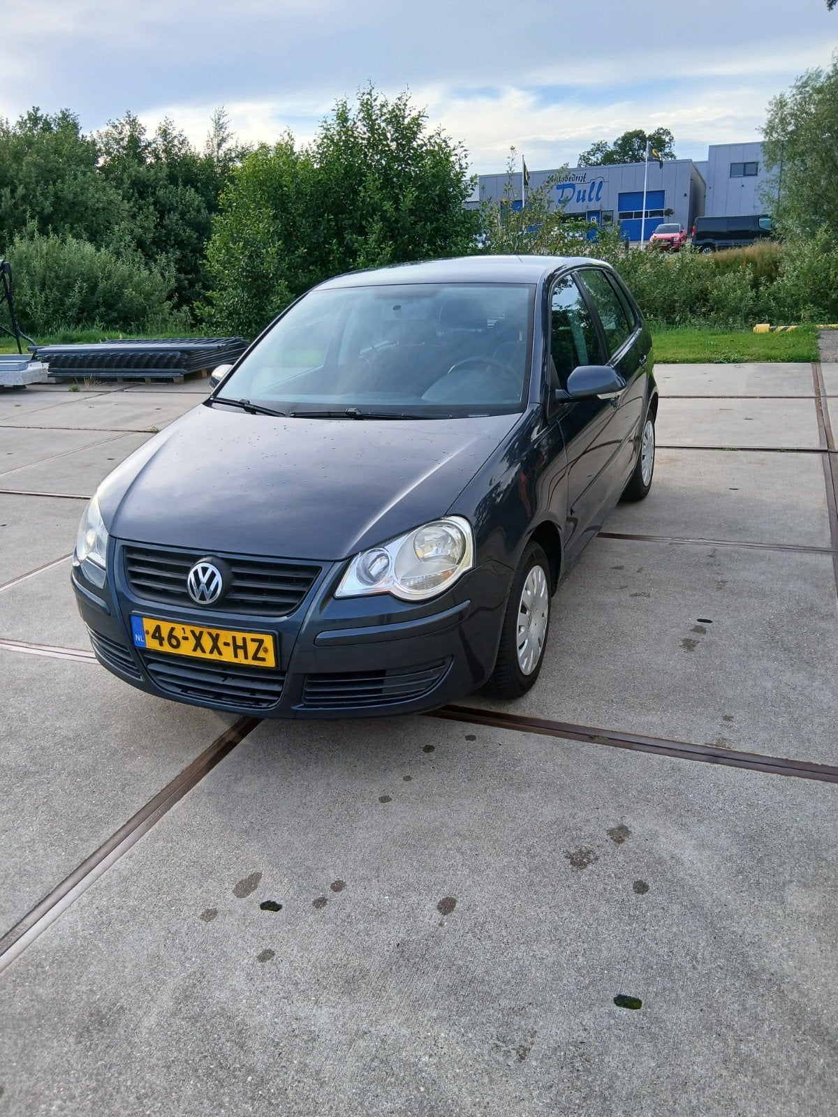 Volkswagen Polo 1.4 16V 59KW 2007 Blauw, Auto's, Voorwielaandrijving, 40 €/maand, 4 cilinders, Blauw
