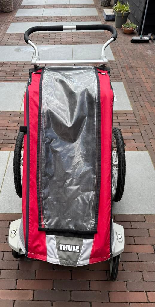 Thule Chariot Cougar 1 buggy en fietskar, Ophalen, Gebruikt, Opvouwbaar, 20 tot 40 kg