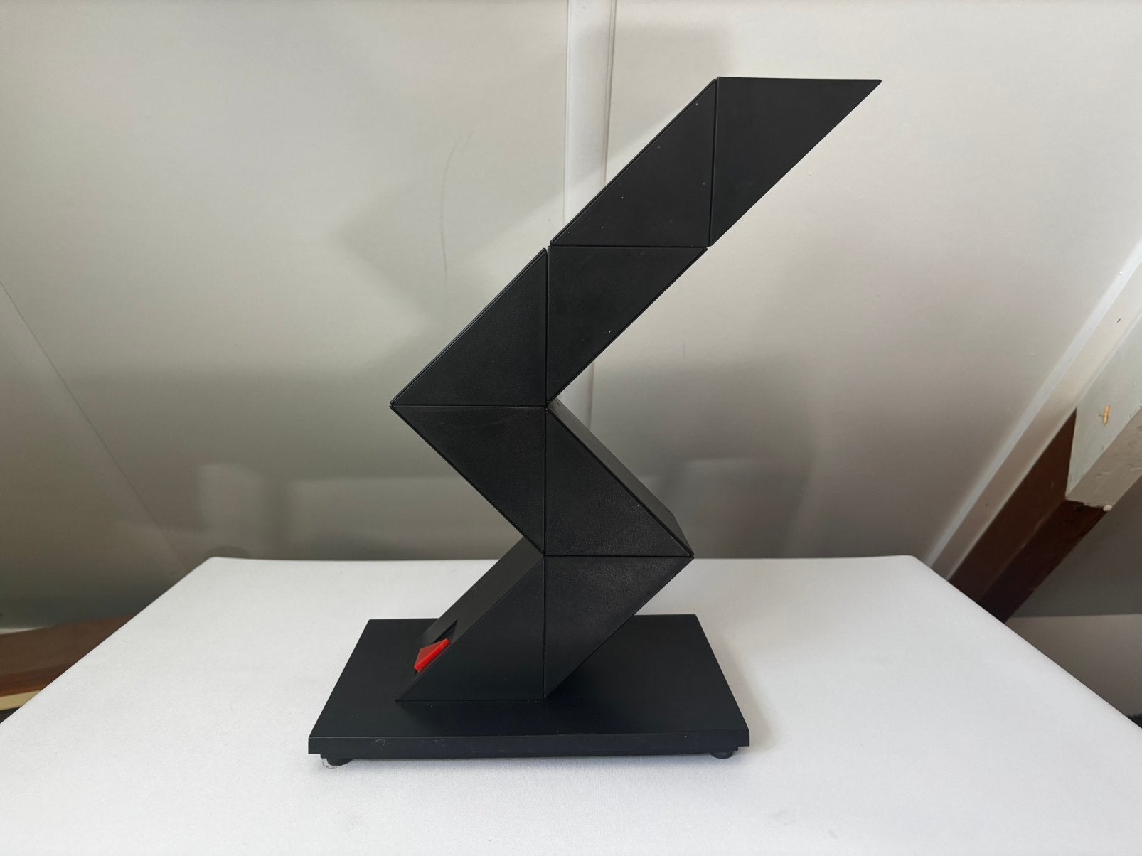Vintage Zig-Zag Bureau Lamp, Ophalen of Verzenden
