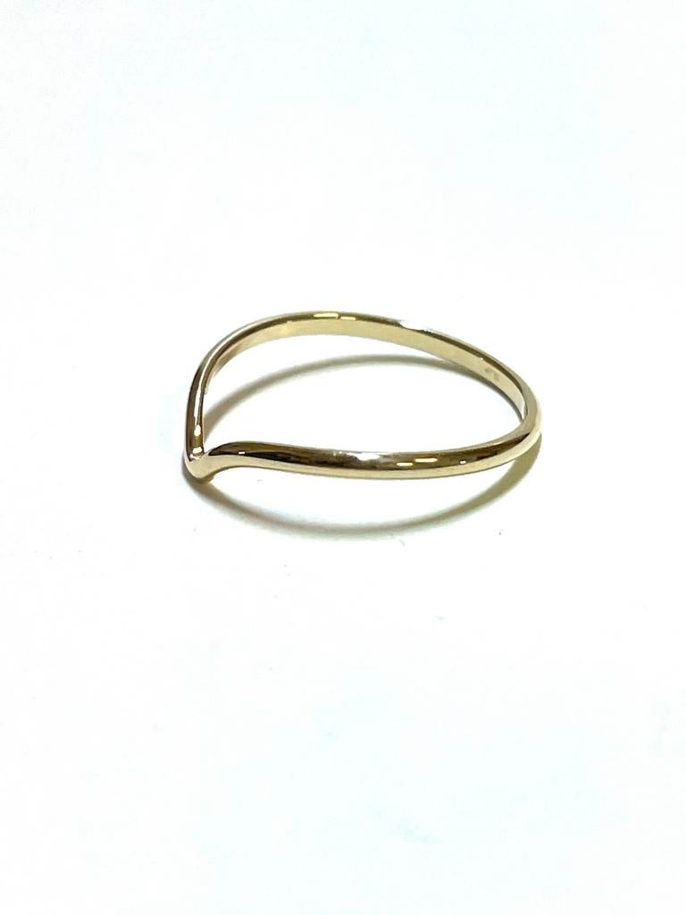 14k gouden ring, -, -, Ophalen of Verzenden, Zo goed als nieuw
