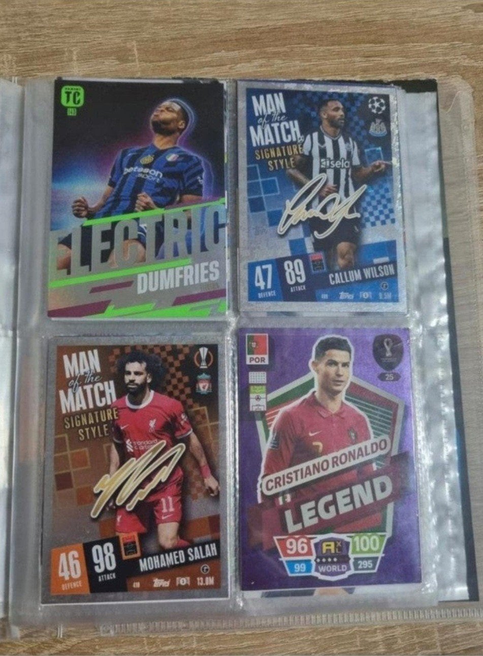 Voetbalplaatjes: Dumfries, Wilson, Salah, Ronaldo, Ophalen, Gebruikt, Buitenlandse clubs, Spelerskaart