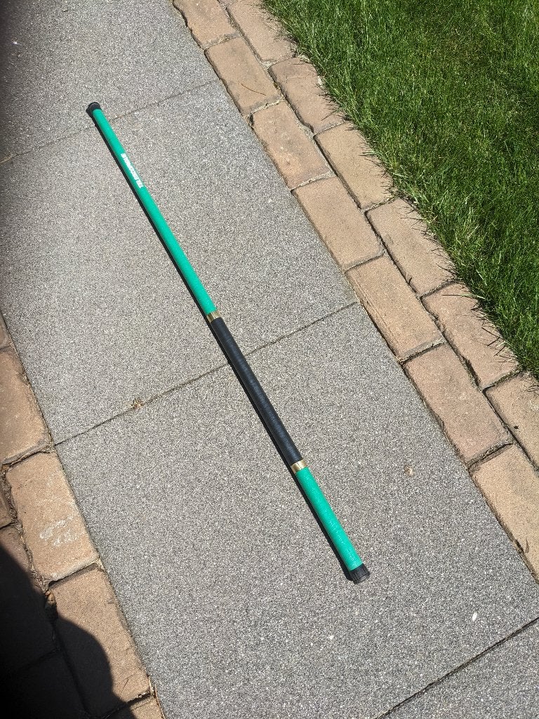 Compacte uitschuifbare vishengel, Ophalen, Gebruikt, Vaste hengel