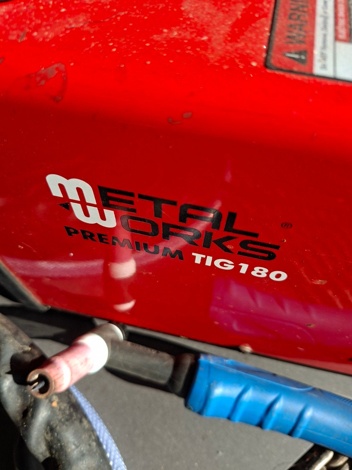Metalworks Premium TIG 180 lasapparaat gasfles en toebeho