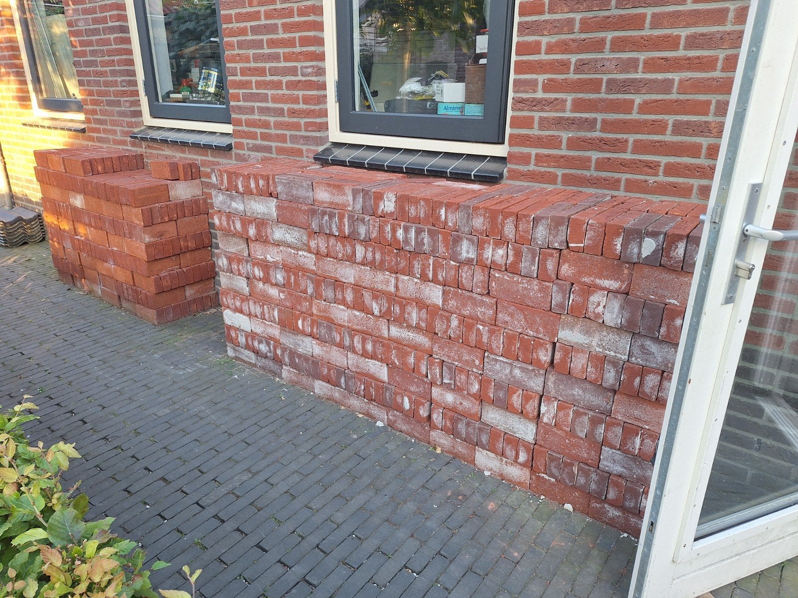 Wienerberger Dommelrood en paars HV WF Bakstenen (798stuks), Doe-het-zelf en Verbouw, Metselstenen, Ophalen, Nieuw, Bakstenen