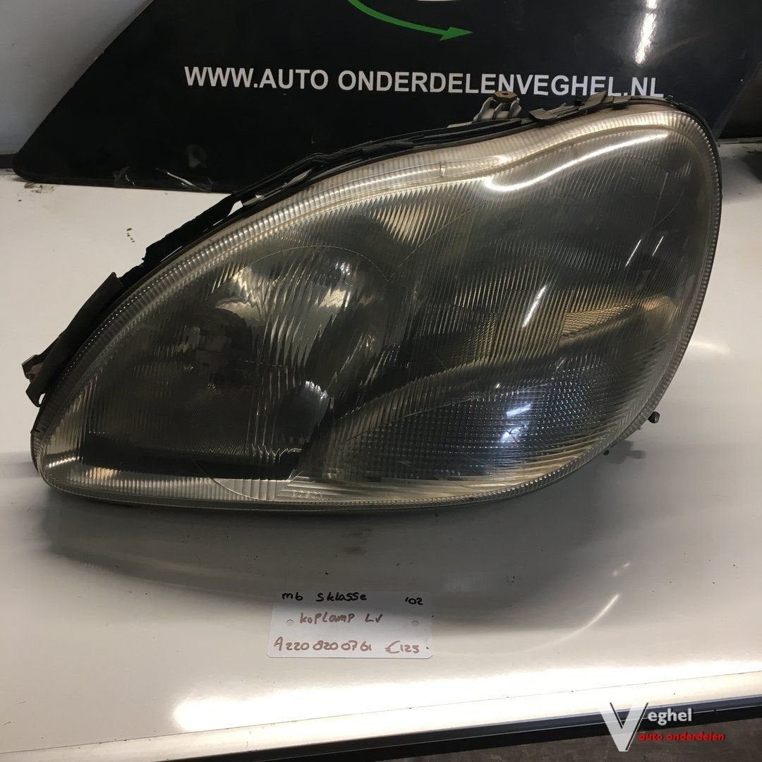 Mercedes S Klasse 2002 Koplamp Links A 220 820 0761 of Recht