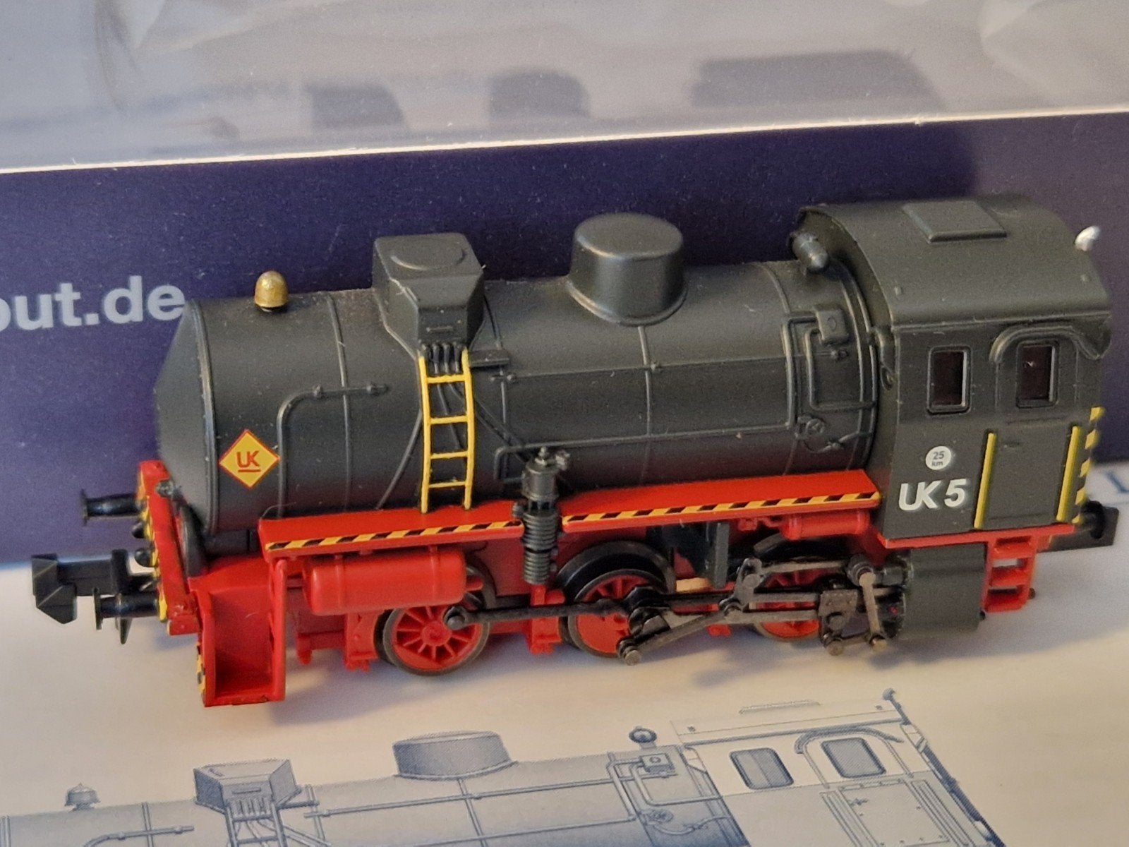 Lilliput Dampfspeicherlokomotive ovp L161003, Overige merken, Nieuw, Ophalen of Verzenden, Analoog