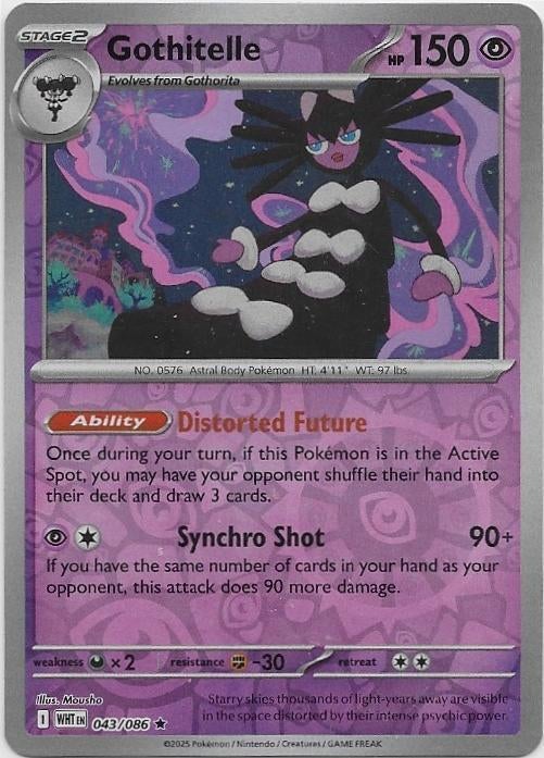 White Flare,  Gothitelle [reverse] 43/86, Verzenden, Nieuw, Losse kaart