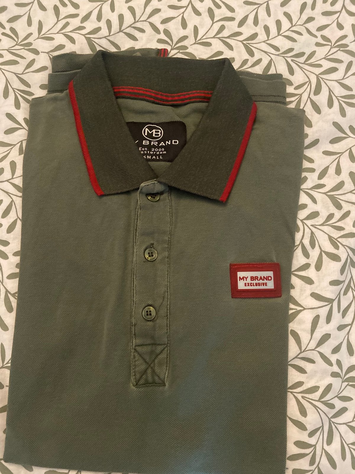My brand polo, Kleding | Heren, Polo's, Ophalen of Verzenden, Zo goed als nieuw, Maat 46 (S) of kleiner, Groen