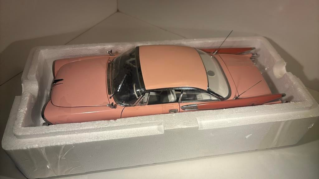 Dodge custum royal lancer hard top 1959 schade sun star 1.18, Ophalen of Verzenden, Sun Star, A, A