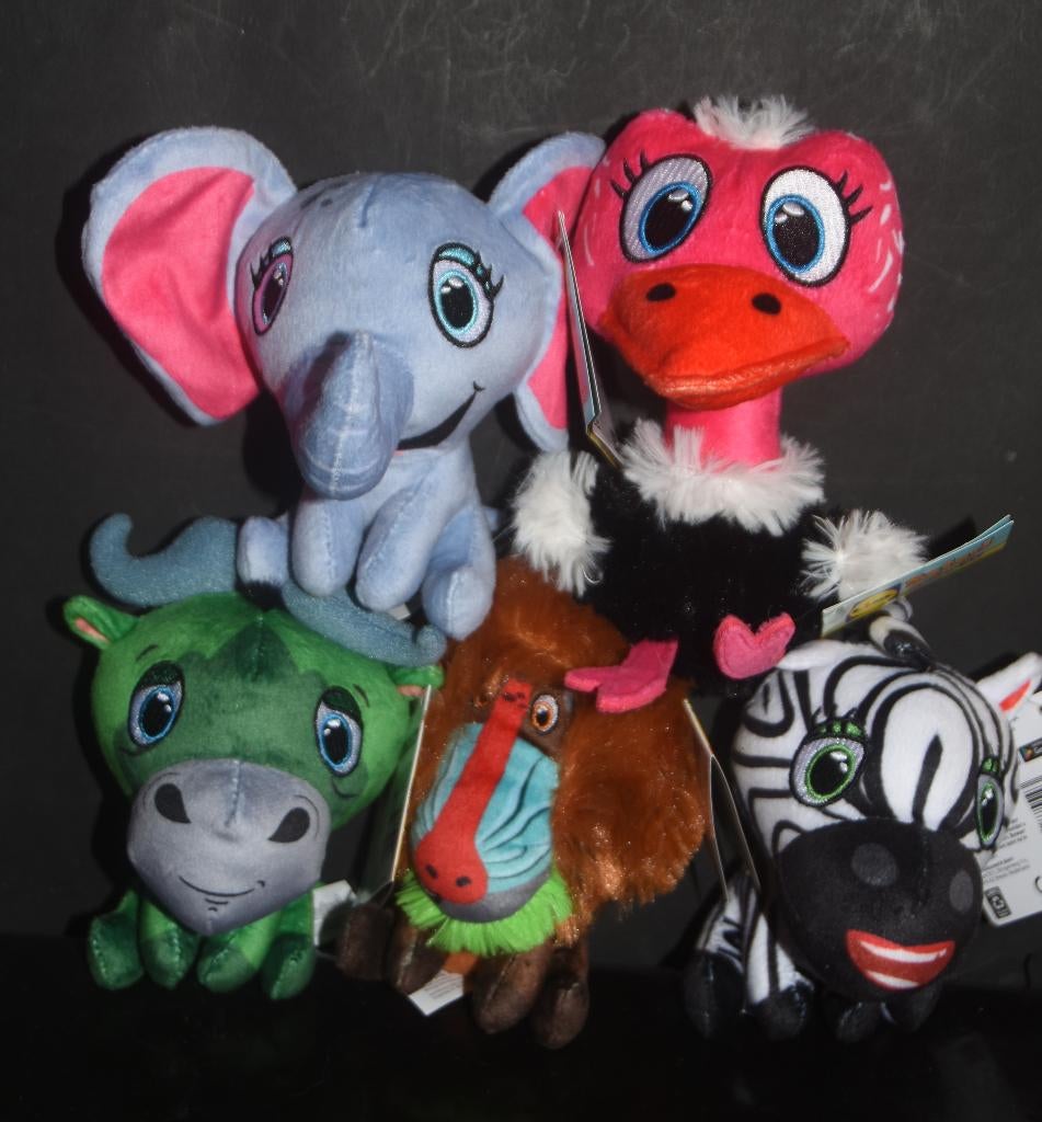 Nieuwe Lidl SafariMini's Safari Mini's Olifant Mandril Zebra, Lidl, Verzenden