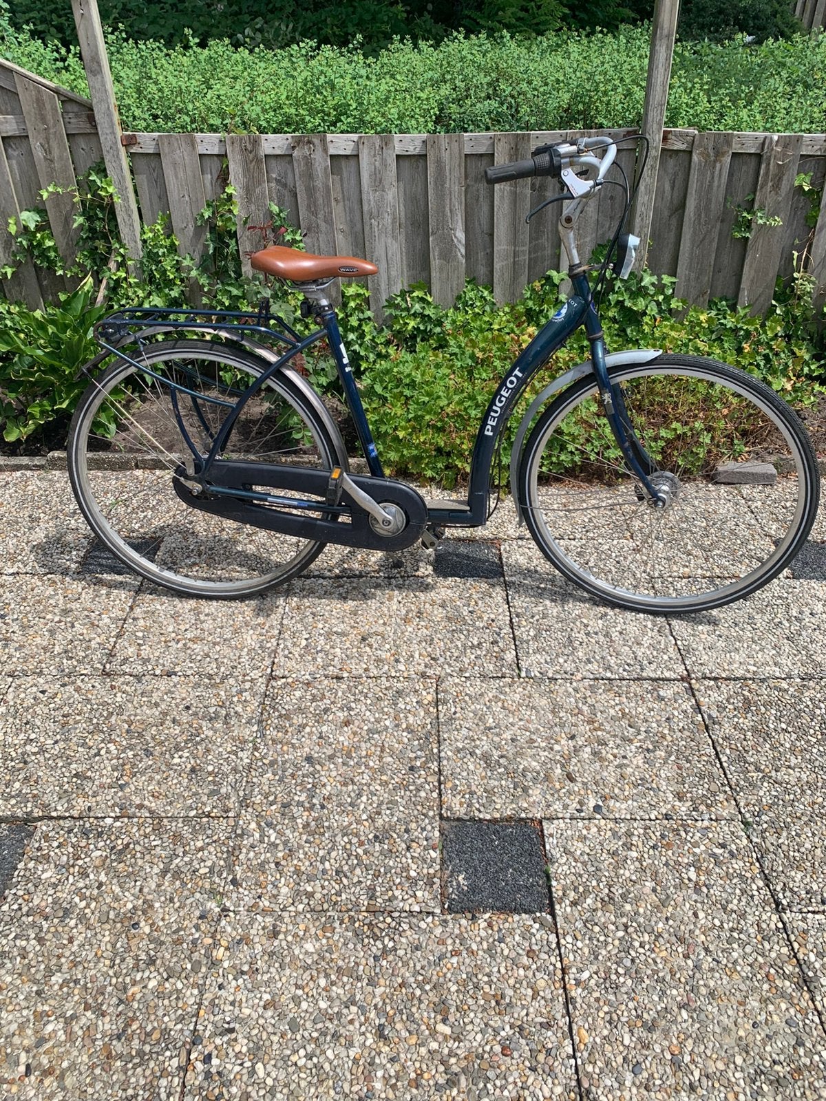 Damesfiets  Peugeot, Gebruikt, Velgrem, Versnellingen, Ophalen of Verzenden