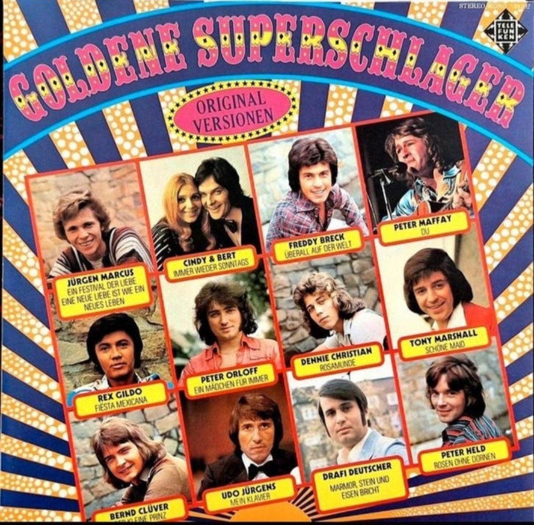 LP  VERZAMEL - Goldene Super Schlager, Ophalen of Verzenden, Gebruikt, 12 inch, Pop