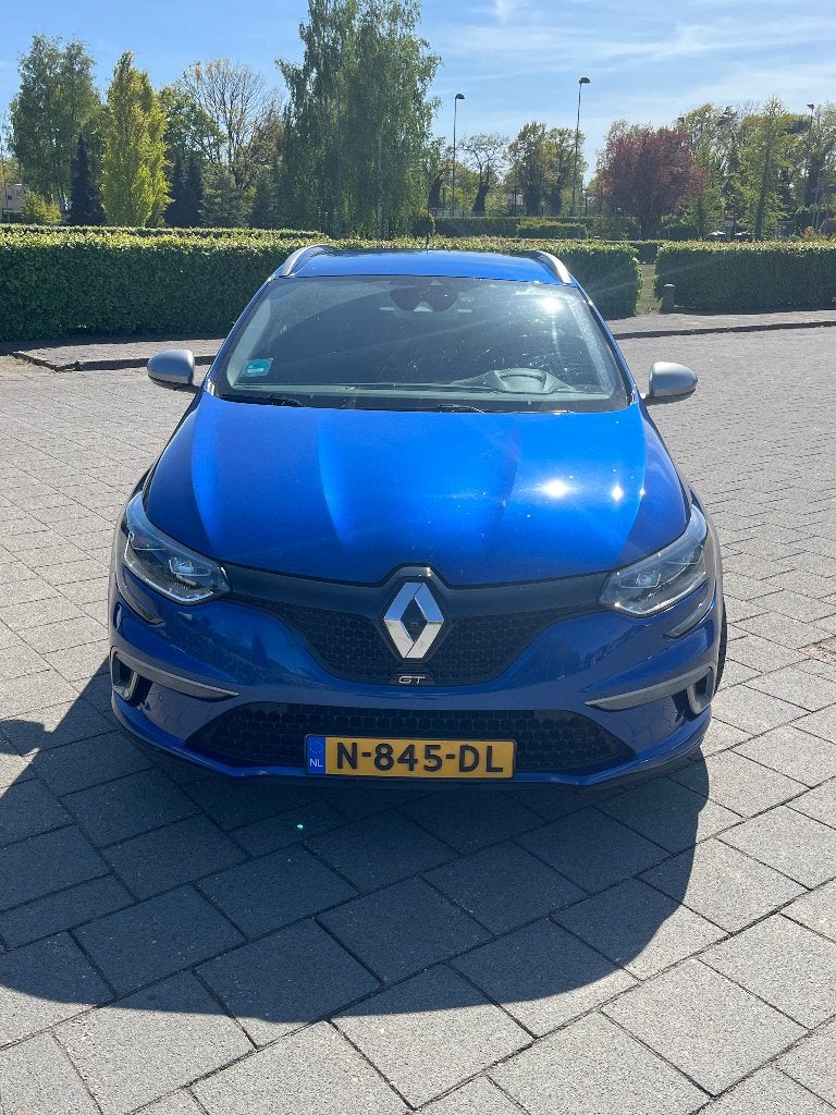 Renault Mégane Estate GT 205 pk Blauw, 1618 cc, Zwart, 4 cilinders, Blauw