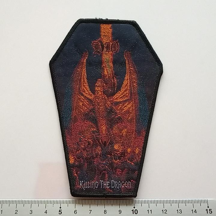 Dio erg  mooie killing the dragon lim. edit coffin patch 48, Verzenden, Zo goed als nieuw, Kleding