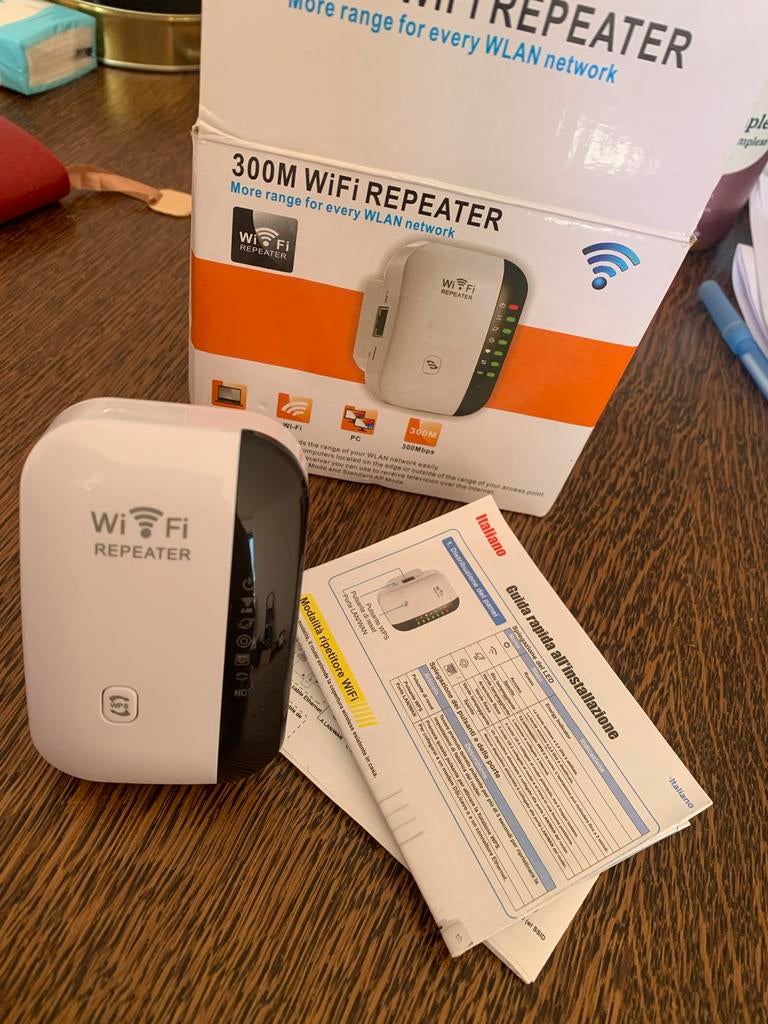 300Mbps WiFi Repeater - Versterk je draadloze signaal, Ophalen, Nieuw