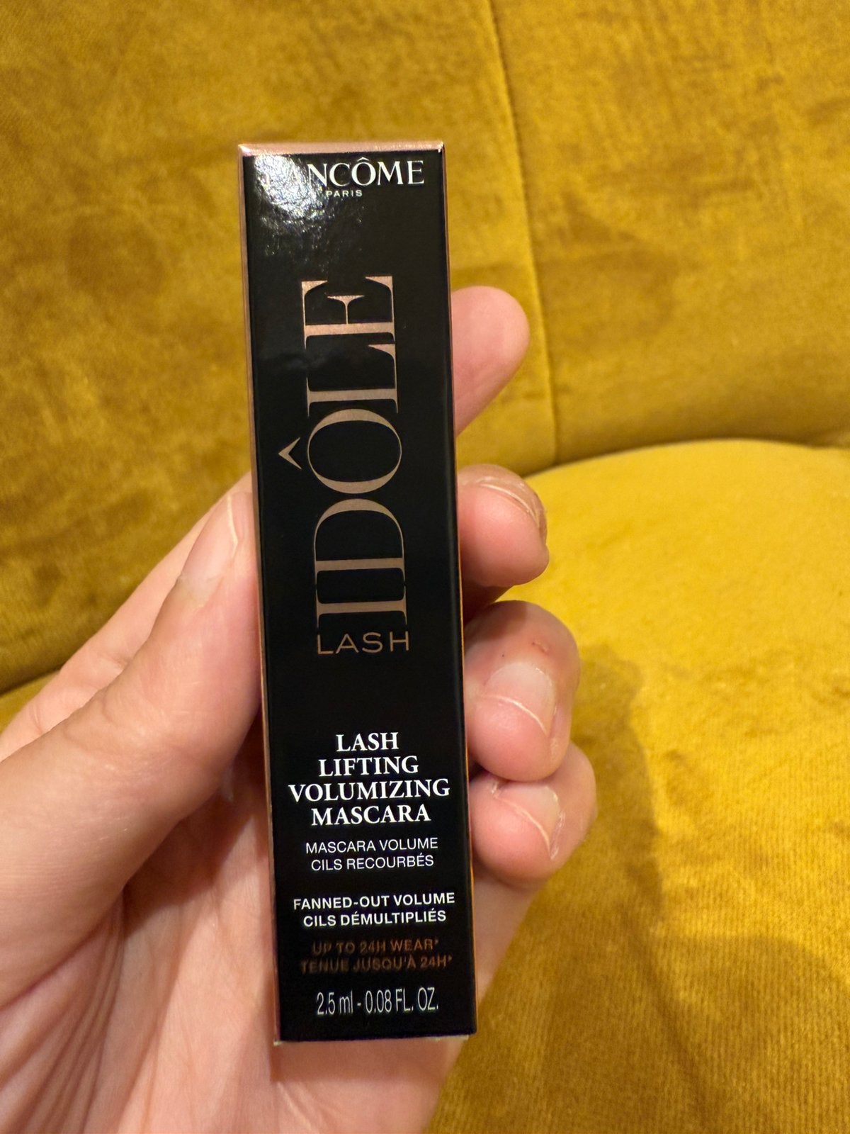Lancôme Idôle Lash Lifting Volumizing Mascara 2.5ml, Ophalen of Verzenden, Nieuw, Zwart, Ogen