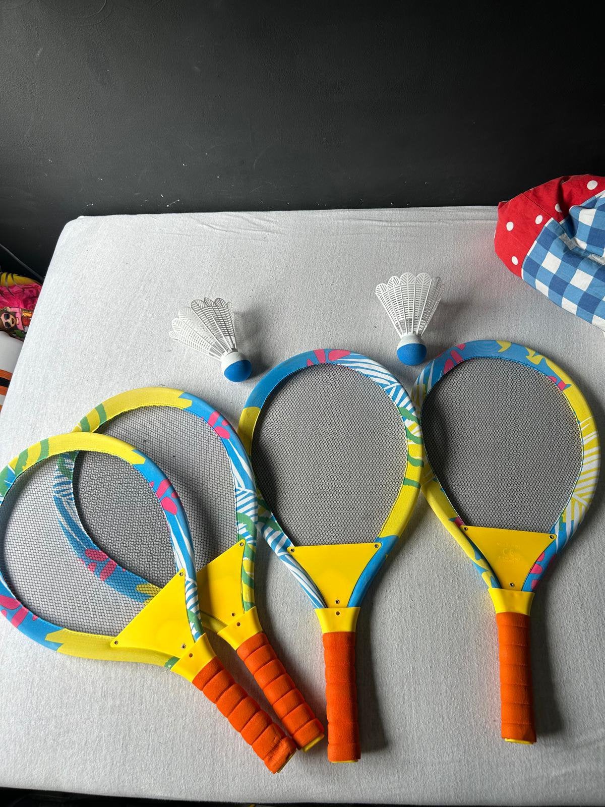 tennisset. GRATIS, Sport en Fitness, L00, Zo goed als nieuw, Racket, Ophalen