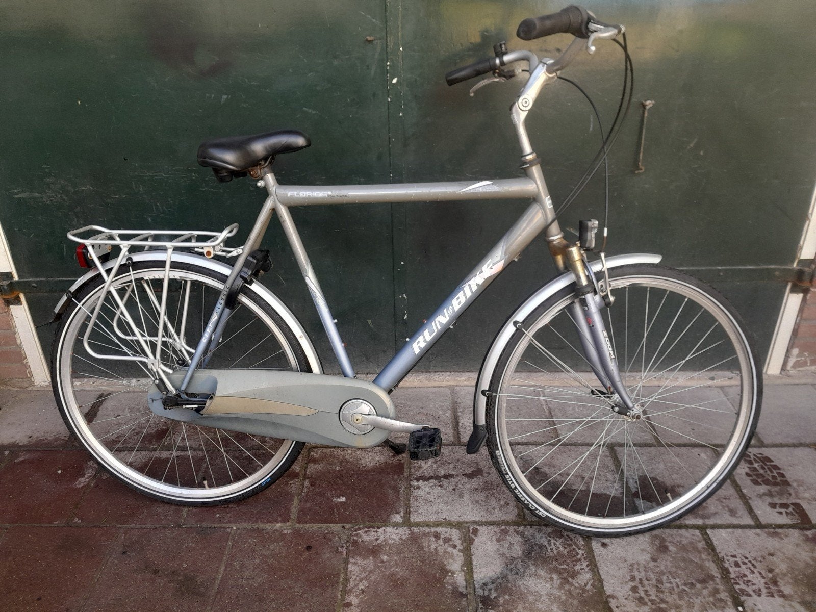herenfiets met versn en handremmen, Fietsen en Brommers, Gebruikt, Versnellingen, 57 tot 61 cm, Ophalen