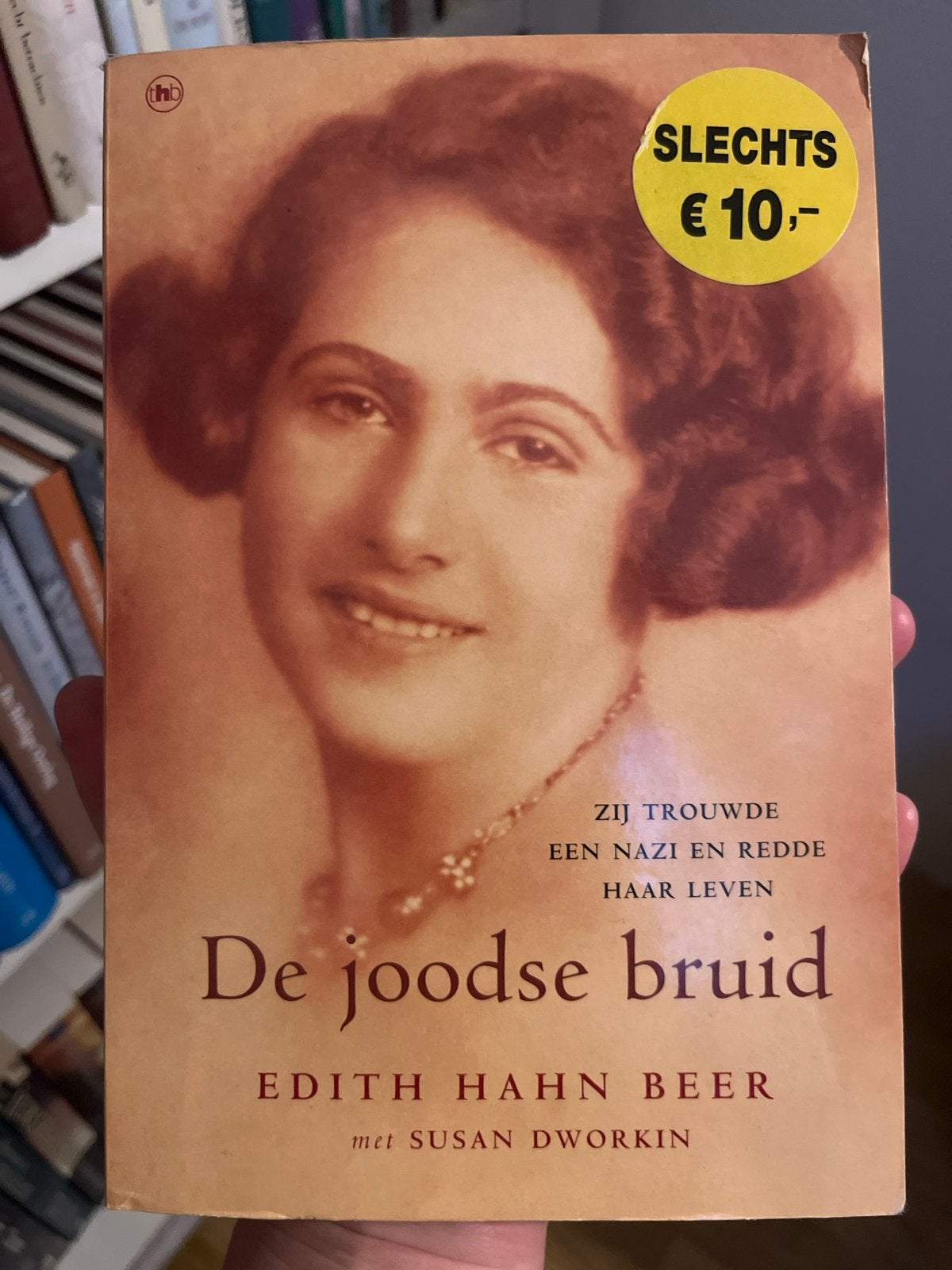 De Joodse Bruid - Edith Hahn Beer (Paperback), Boeken, Ophalen of Verzenden, Gelezen, Nederland