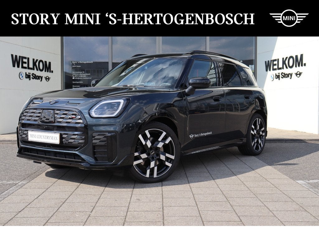 MINI Countryman SE ALL4 / John Cooper Works / Pakket XL / 20, Zwart, Countryman, Leder en Stof, Origineel Nederlands