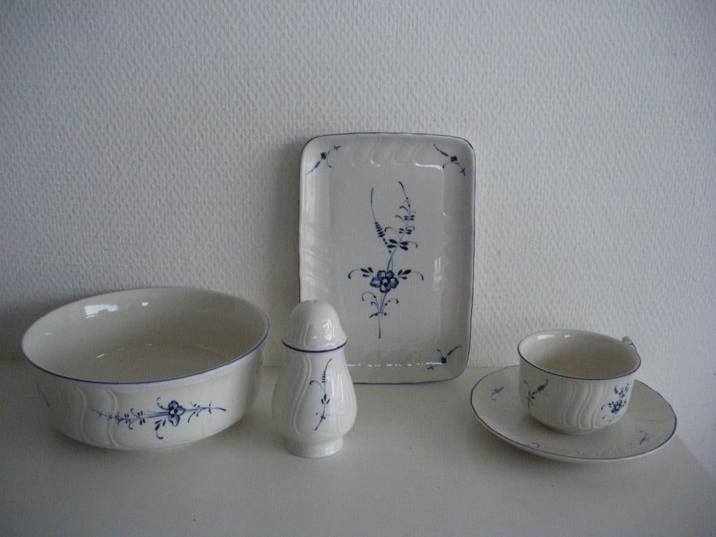 Villeroy & Boch Vieux Luxembourg servies, Ophalen of Verzenden, Zo goed als nieuw, Bord(en), Wedgwood
