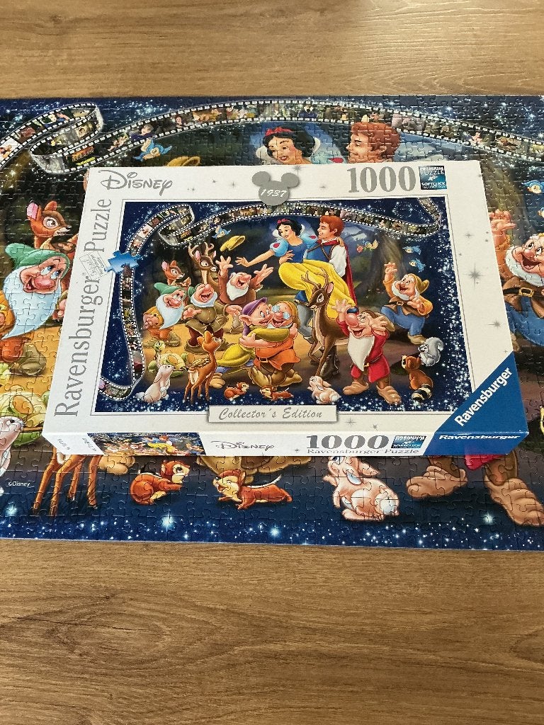 Ravensburger Disney Sneeuwwitje 1000 stukjes legpuzzel, Ophalen of Verzenden, 500 t/m 1500 stukjes, Zo goed als nieuw, Legpuzzel