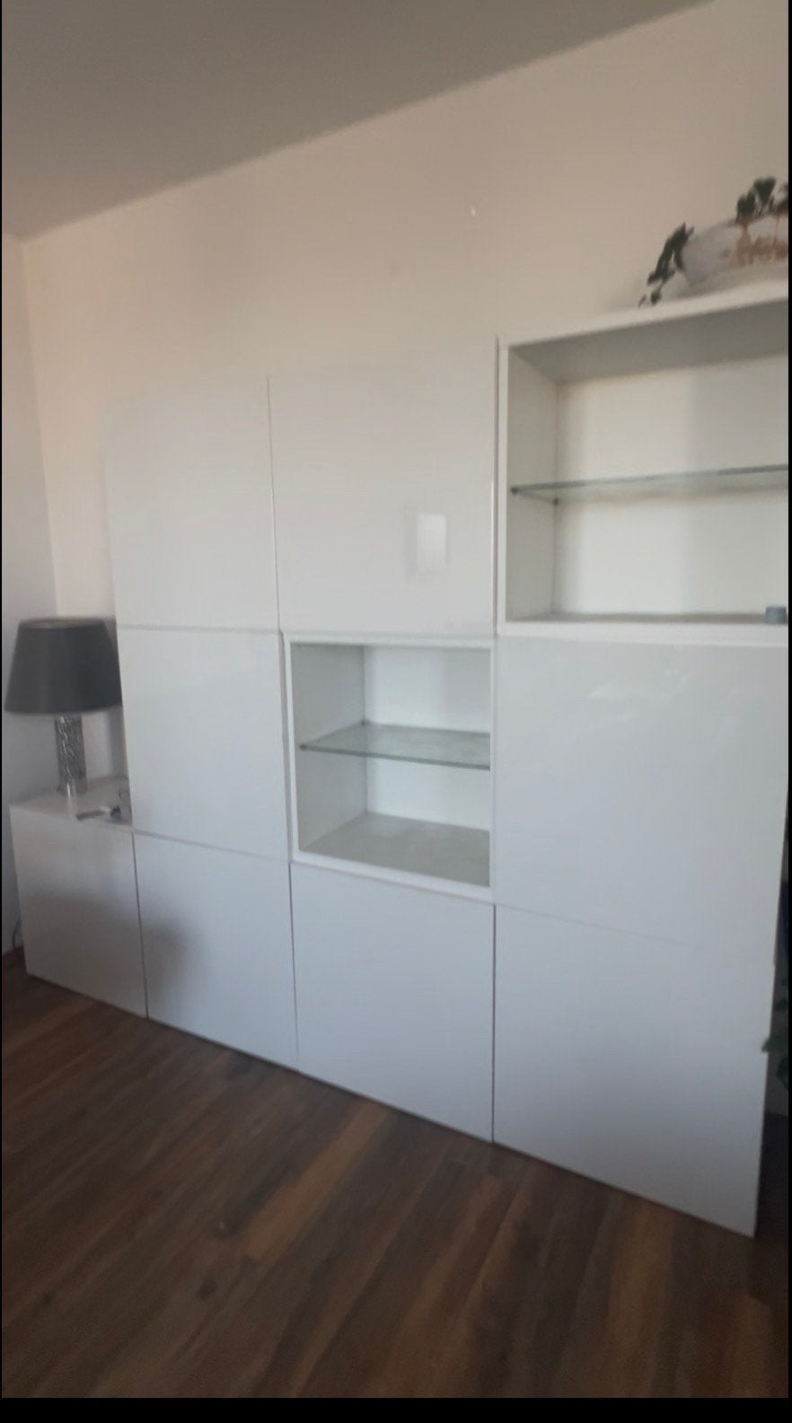 Vandaag Gratis IKEA Besta kast, wit, Huis en Inrichting, Kasten | Overige, Gebruikt, Ophalen