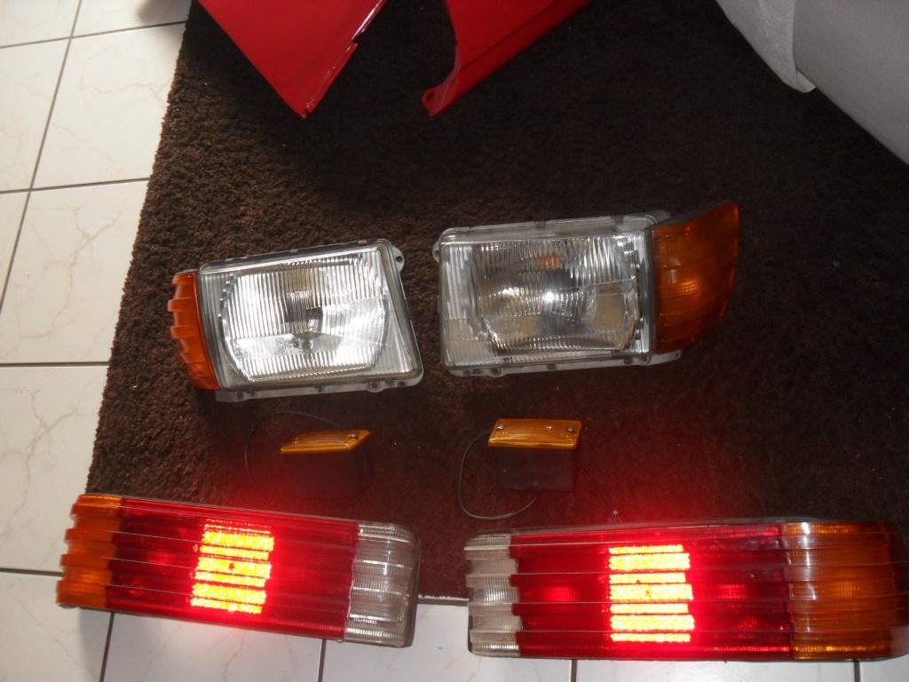 MERCEDES W107 R107 107 V SLOPERS OVERGEHOUDEN VEEL OND, Auto-onderdelen, Verlichting, Ophalen of Verzenden, Mercedes-Benz