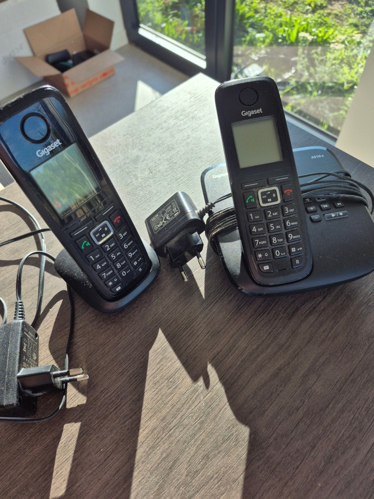 Siemens Gigaset A510 A draadloze telefoon + antwoordapparaa, Ophalen of Verzenden, Gebruikt, 2 handsets