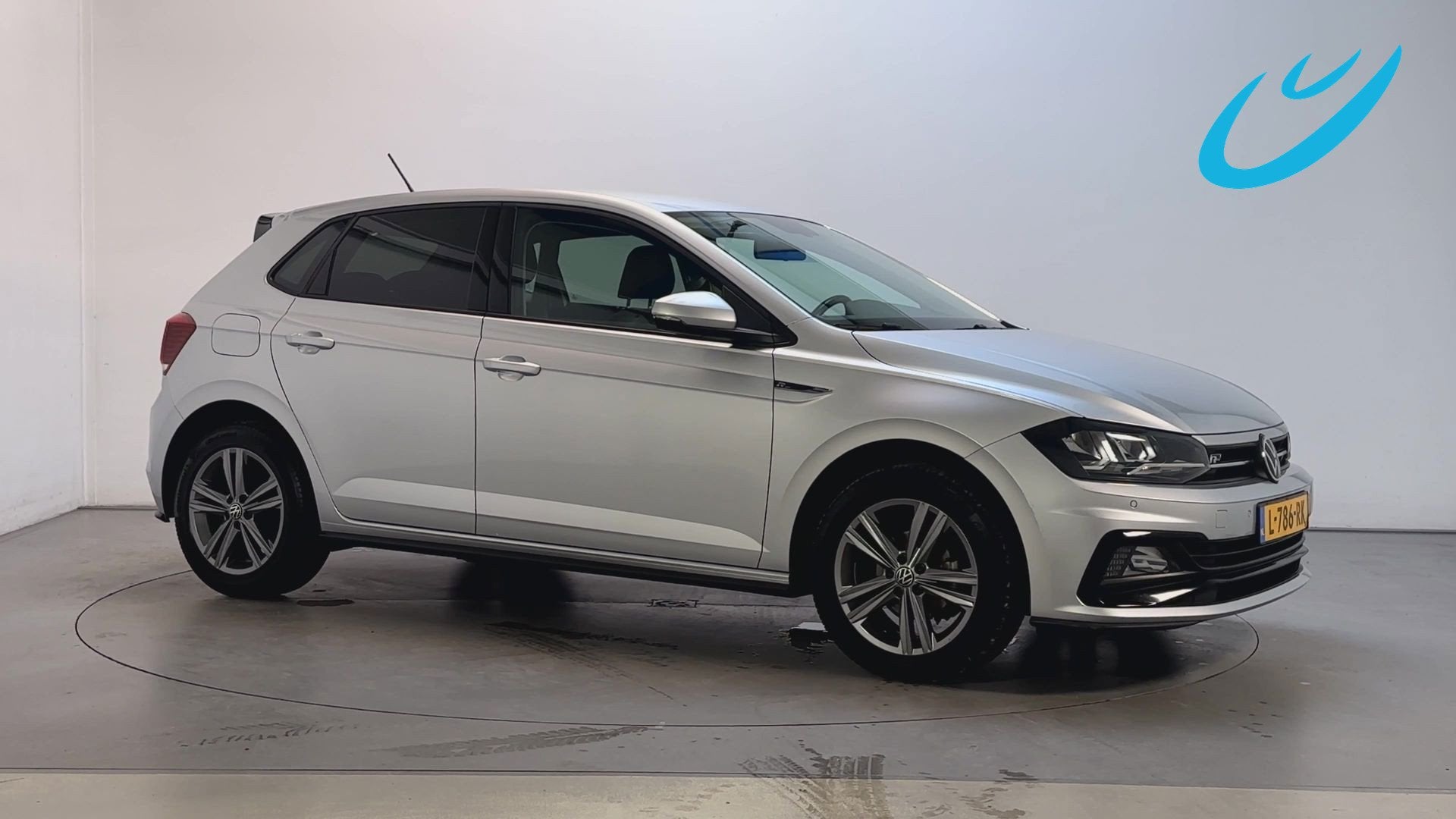 Volkswagen Polo 1.0 TSI R-Line Edition Navigatie Parkeersens, Auto's, Voorwielaandrijving, Dealer onderhouden, Gebruikt, Met garantie (alle)