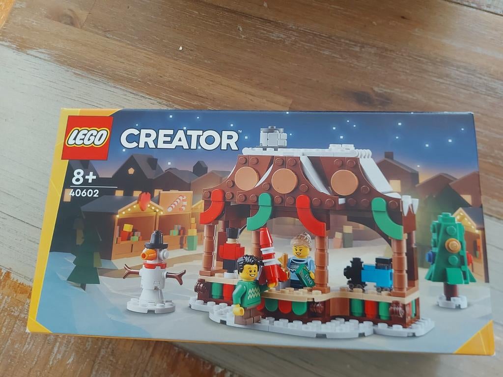 LEGO Creator 40602 Kerst Winter Winkel, Kinderen en Baby's, Speelgoed | Duplo en Lego, Inclusief minifiguren, Lego, Nieuw, Ophalen of Verzenden