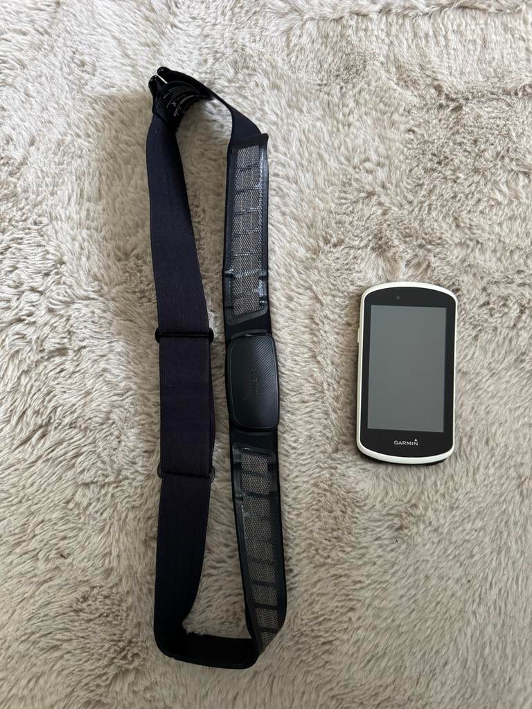 Garmin Edge 1030 met hartslag- en snelheidssensor, Ophalen of Verzenden, GPS, Zo goed als nieuw