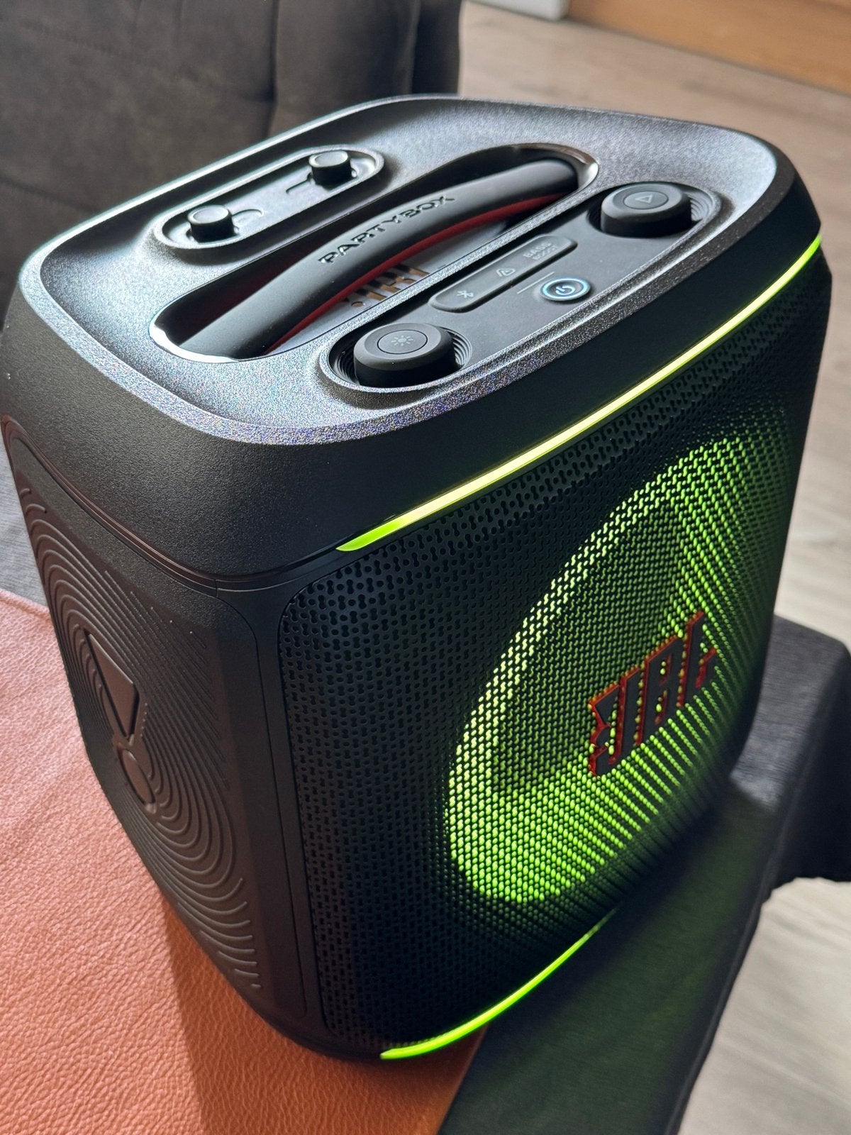 JBL Partybox Encore 2 met microfoon en kabels, Ophalen, JBL, Party speaker, Nieuw