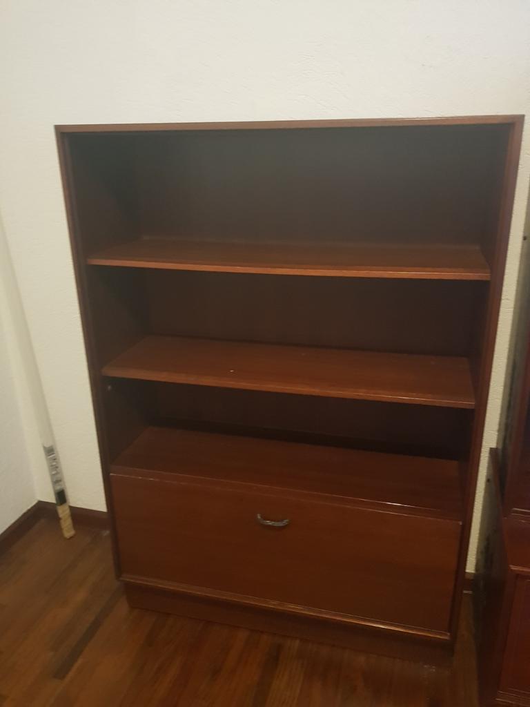 Jaren 60 module boekenkast van Kempkes, Ophalen