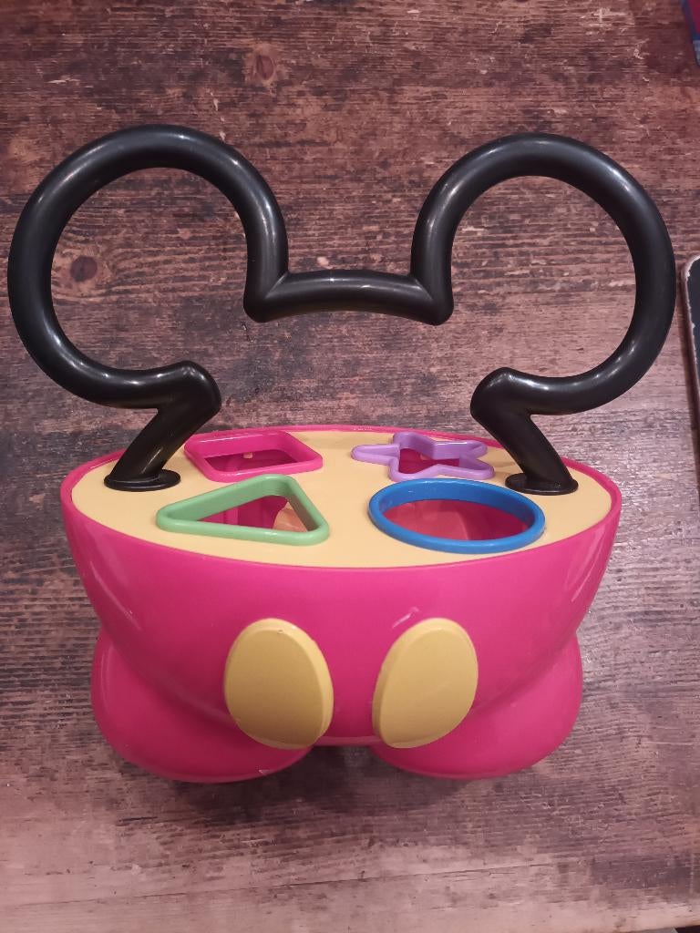 Mickey Mouse blokken sorteerder, Ophalen of Verzenden, Overige figuren, Zo goed als nieuw, Overige typen