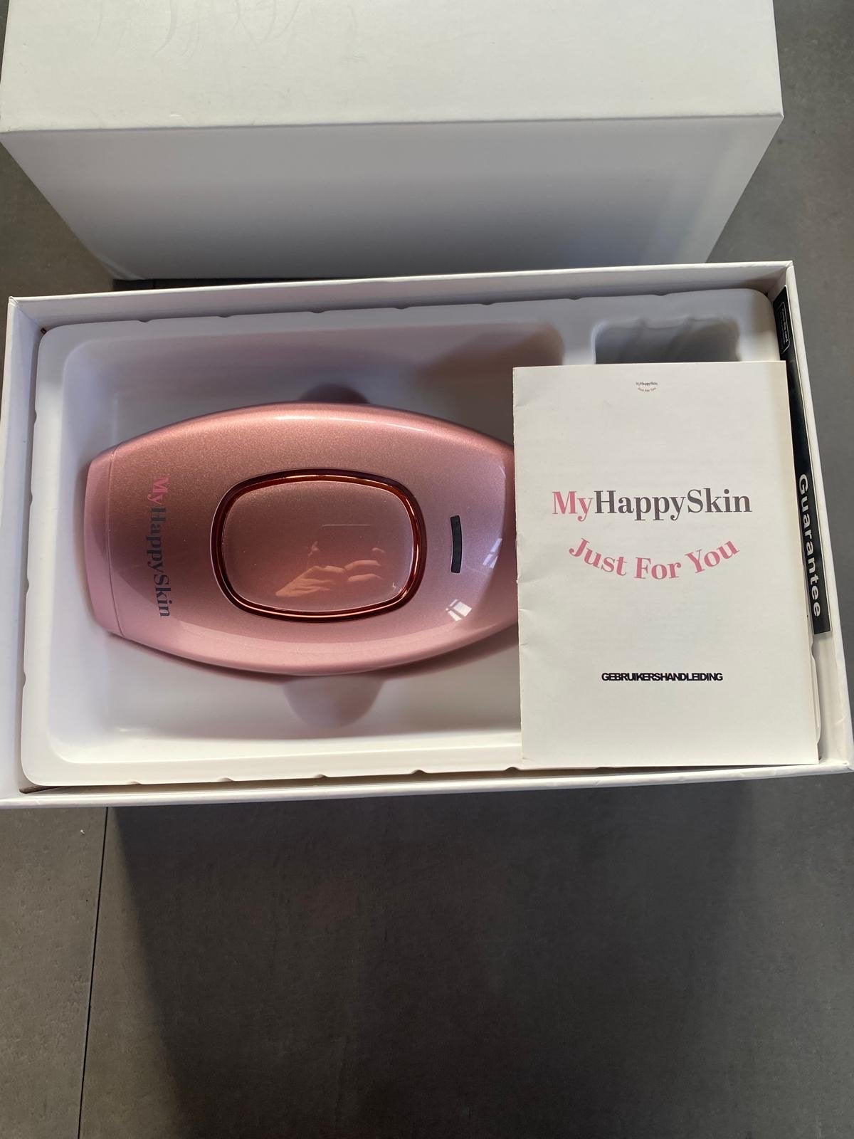 MyHappySkin IPL Ontharingsapparaat - Zo goed als nieuw, Ophalen of Verzenden, Gebruikt, Overige typen