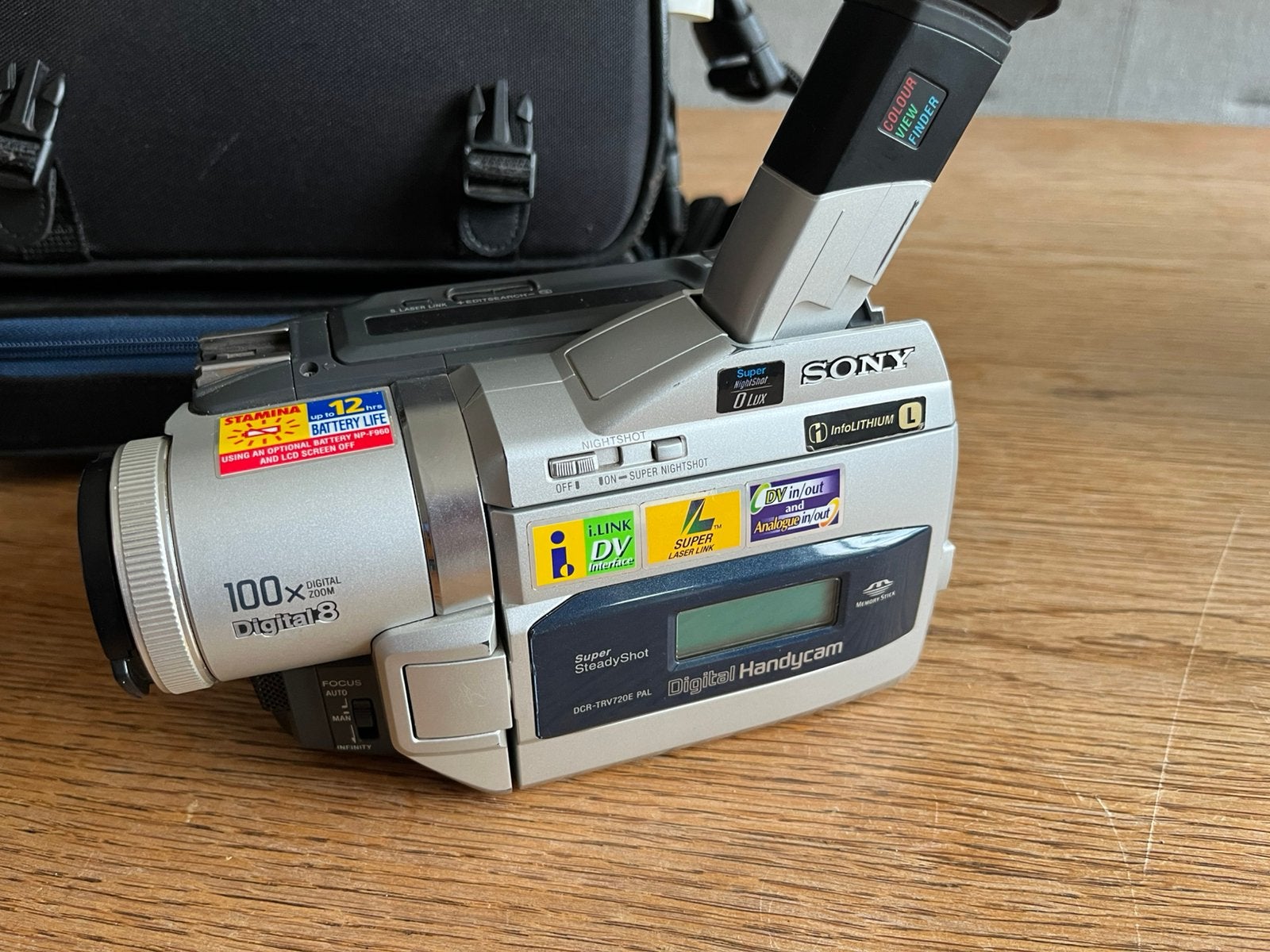 Sony DCR-TRV720E, Ophalen of Verzenden, Zo goed als nieuw, Sony, 20x of meer