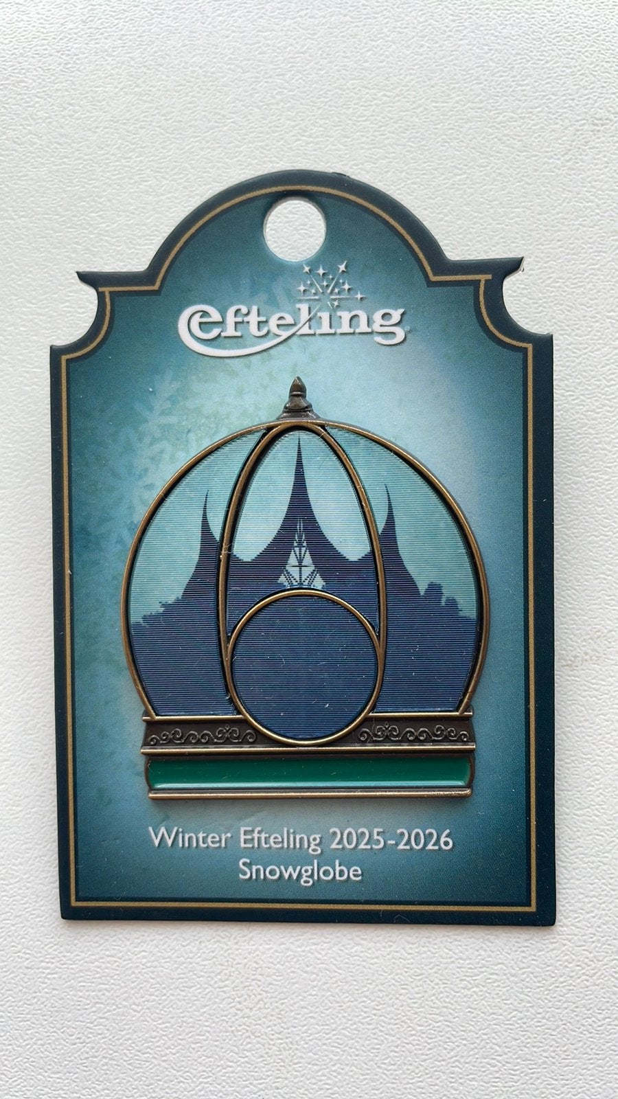 Efteling pin Winter Efteling 2025-2026 EPP 495 op kaartje, Ophalen of Verzenden, Nieuw, Button of Speldje