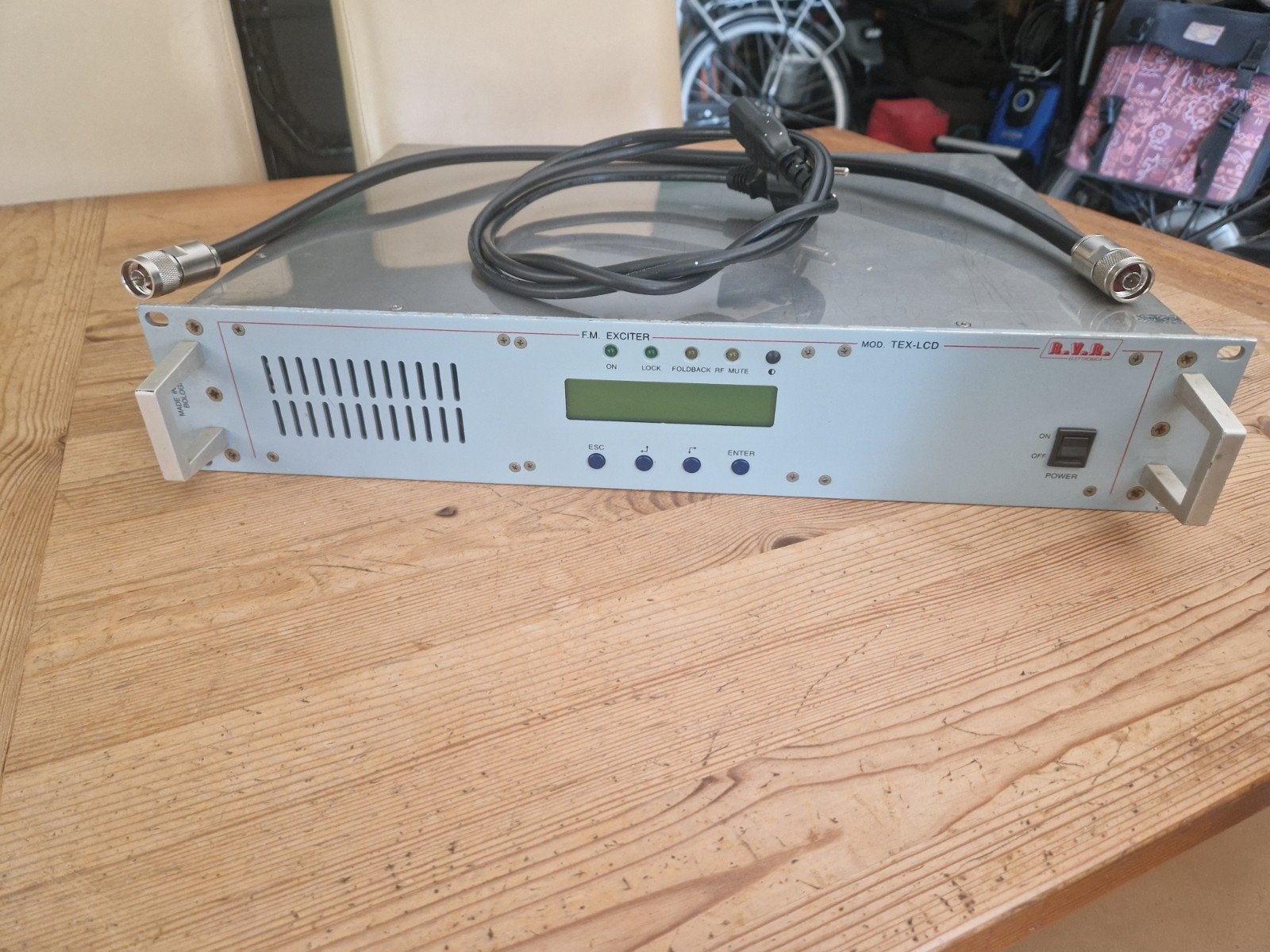 RVR TEX 30 FM Exciter Zender, Ophalen, Gebruikt, Zender