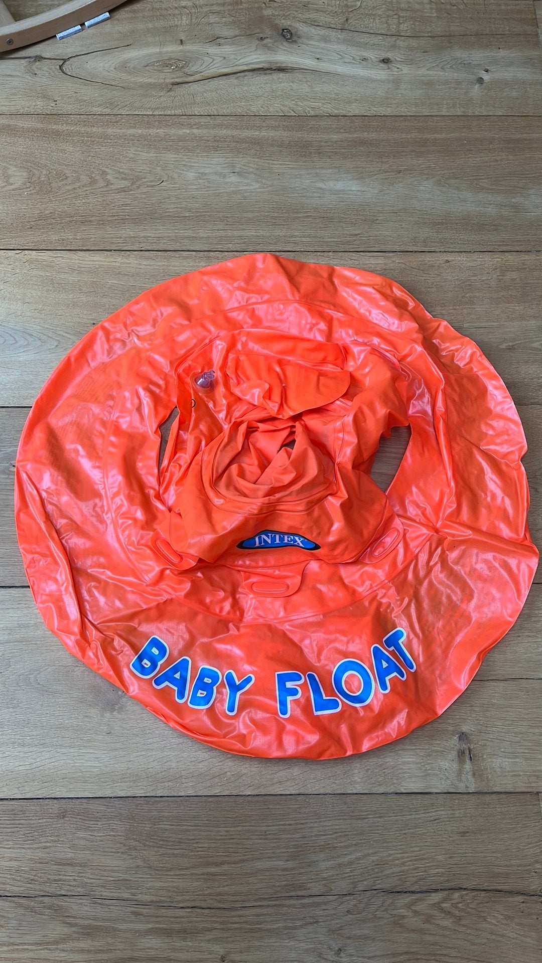 Baby Float, baby swim support, oranje, Ophalen of Verzenden, Zo goed als nieuw