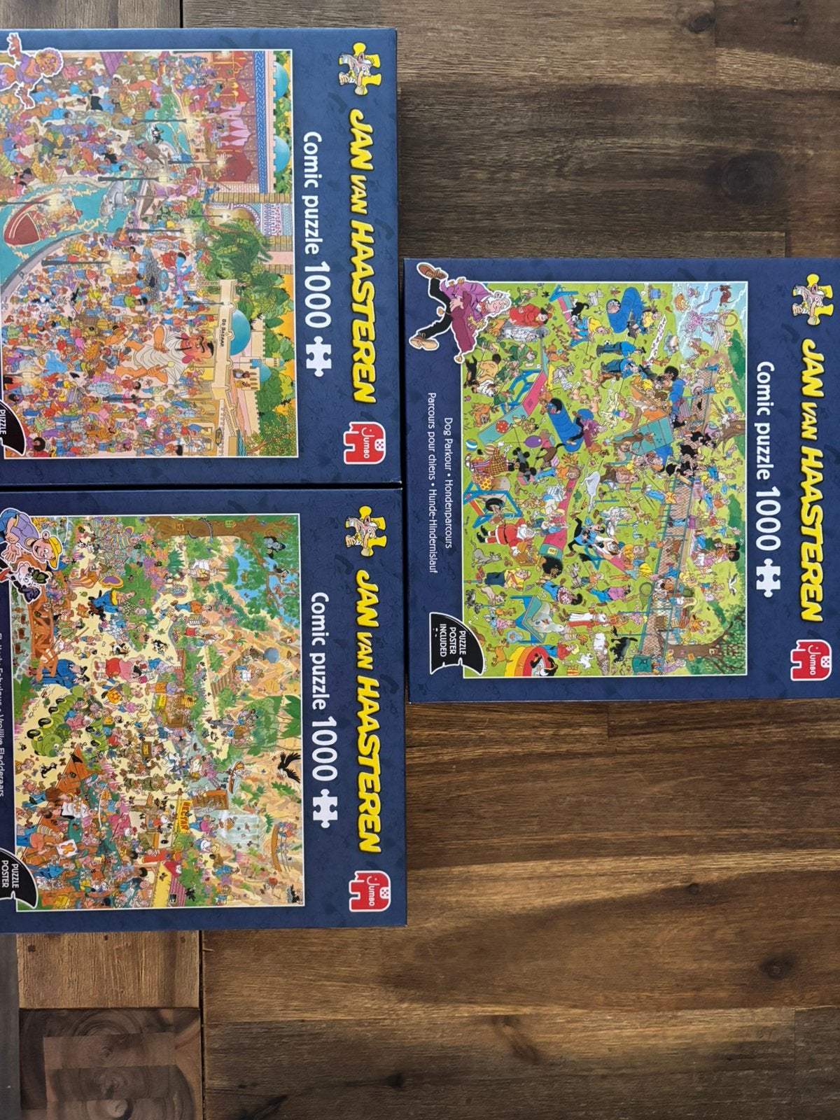 Jan van Haasteren puzzels, Ophalen of Verzenden, 500 t/m 1500 stukjes, Zo goed als nieuw