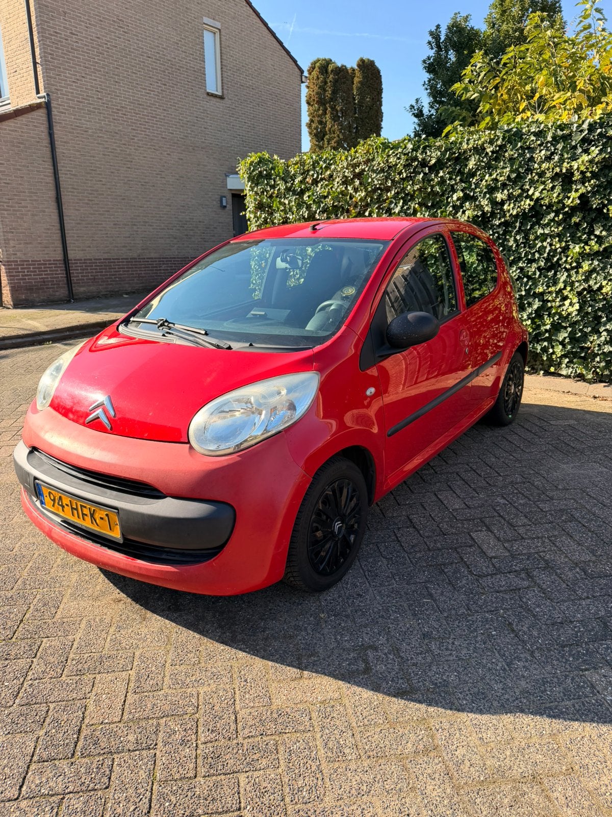 Citroën C1 Automaat 1.0 5-DRS Sensodrive 2008 Rood, 4 stoelen, C1, 68 pk, Origineel Nederlands