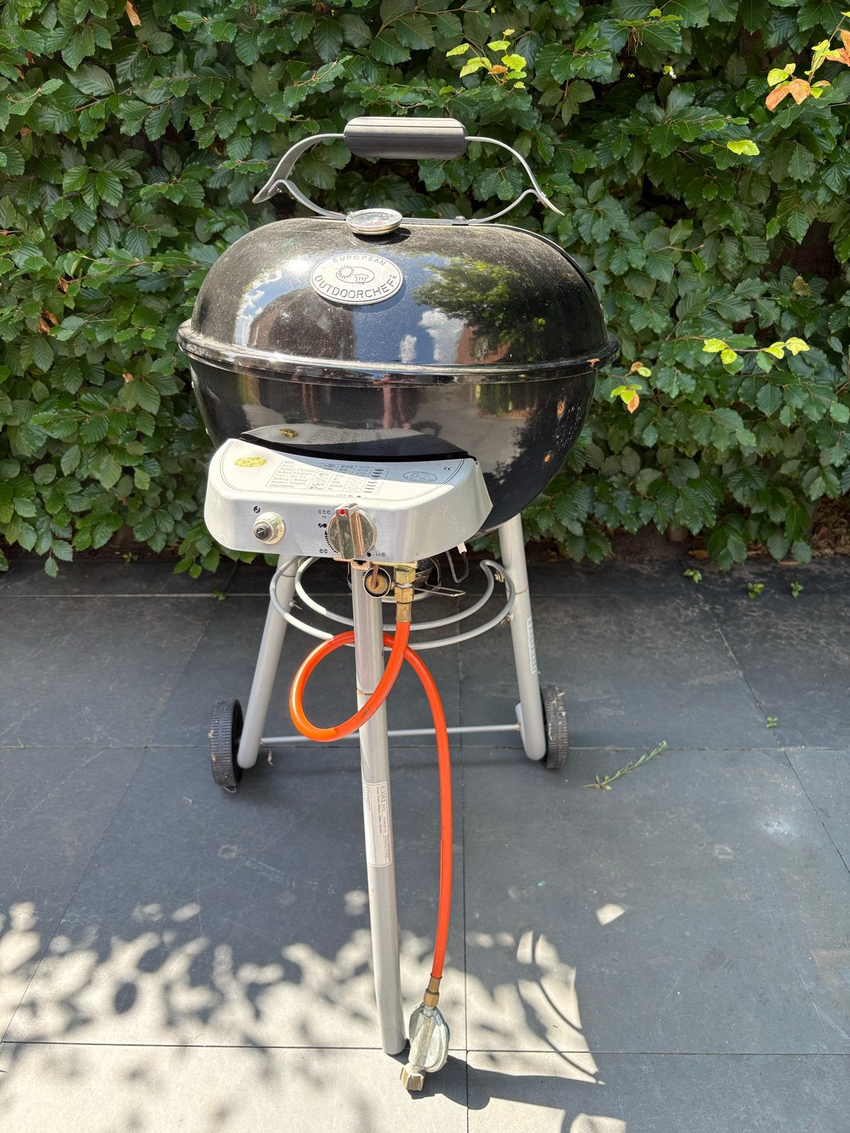 Outdoorchef gasbarbecue met hoes, Ophalen, Gebruikt