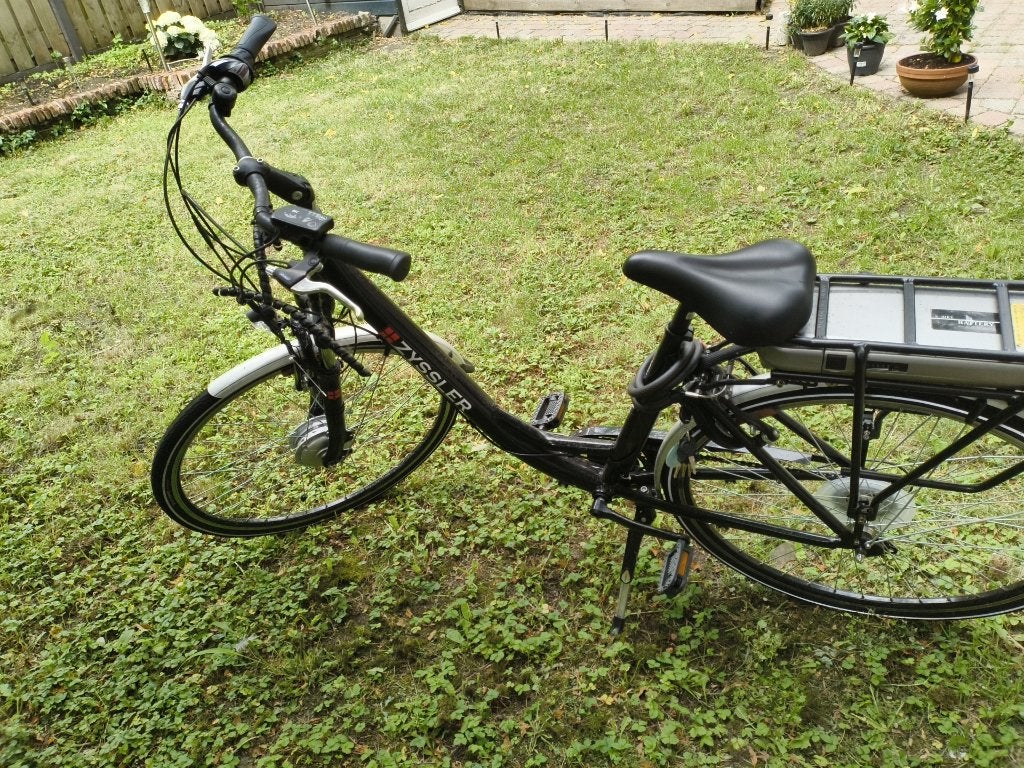 Damesfiets sportief  Zyssler (electrisch), Velgrem, 47 tot 50 cm, Zo goed als nieuw, Ophalen