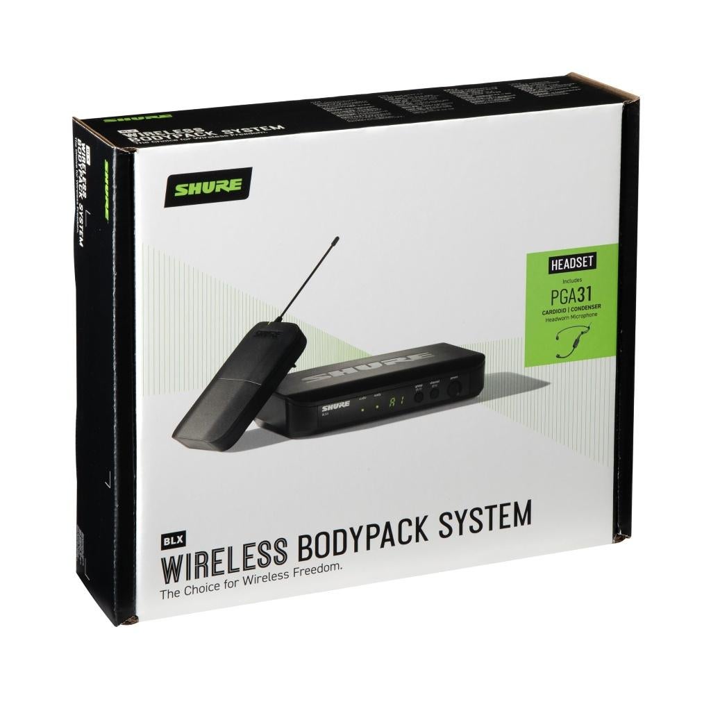 Shure headset BLX14/PGA31, Muziek en Instrumenten, Microfoons, Ophalen of Verzenden, Zo goed als nieuw, Overige typen, Draadloos