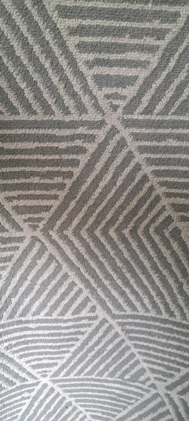 IKEA STENLILLE Vloerkleed 140x270 cm Groen Wit, Ophalen, 100 tot 150 cm, 200 cm of meer, Zo goed als nieuw