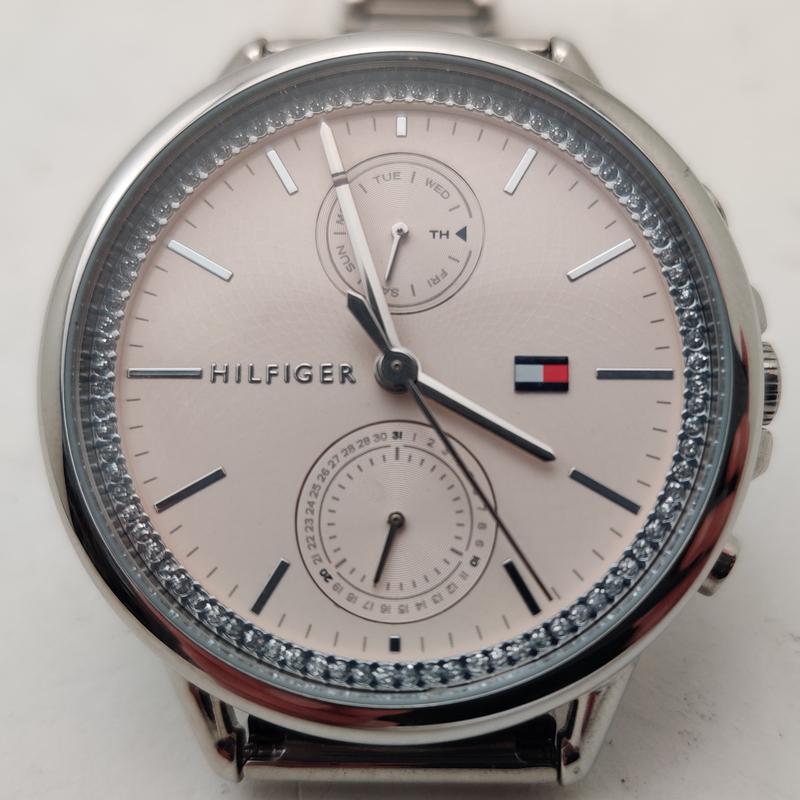 Tommy hillfiger horloge th.214.3.14.2426 nu voor:€99.99, Overige merken, Staal, Ophalen of Verzenden, Zo goed als nieuw