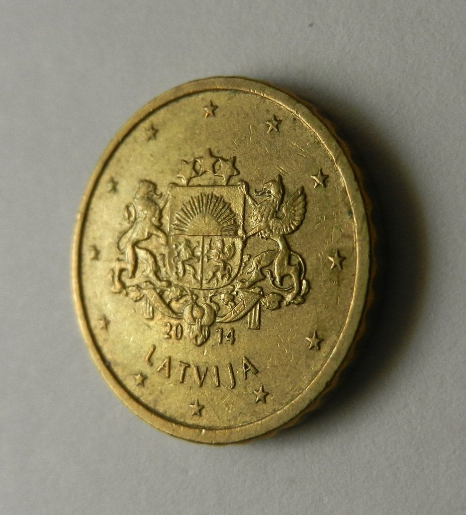 Letland 10 eurocent 2014, Postzegels en Munten, Munten | Europa | Euromunten, Verzenden, Overige landen, 10 cent, Losse munt